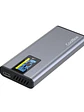 Coolbox CAJA SSD M.2 NVME/SATA LCD MINICHASE PS32 - Miniatura 1