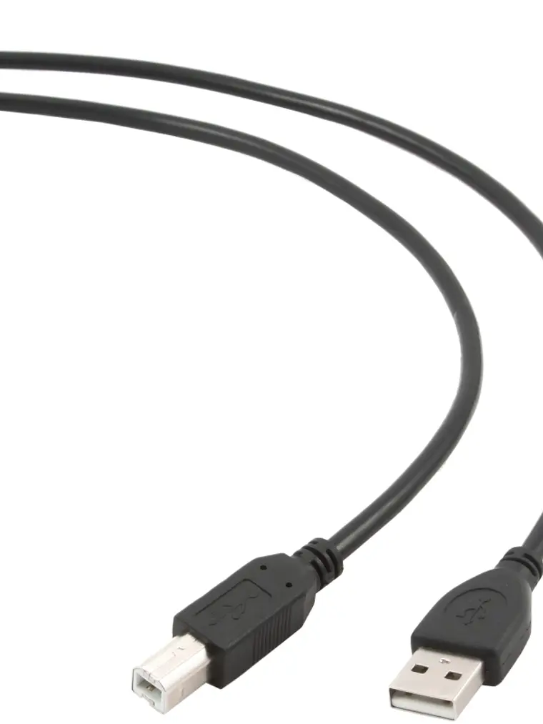 Gembird Cable USB 2.0 Tipo A/M-B/M 1.8 Mts Negro 1