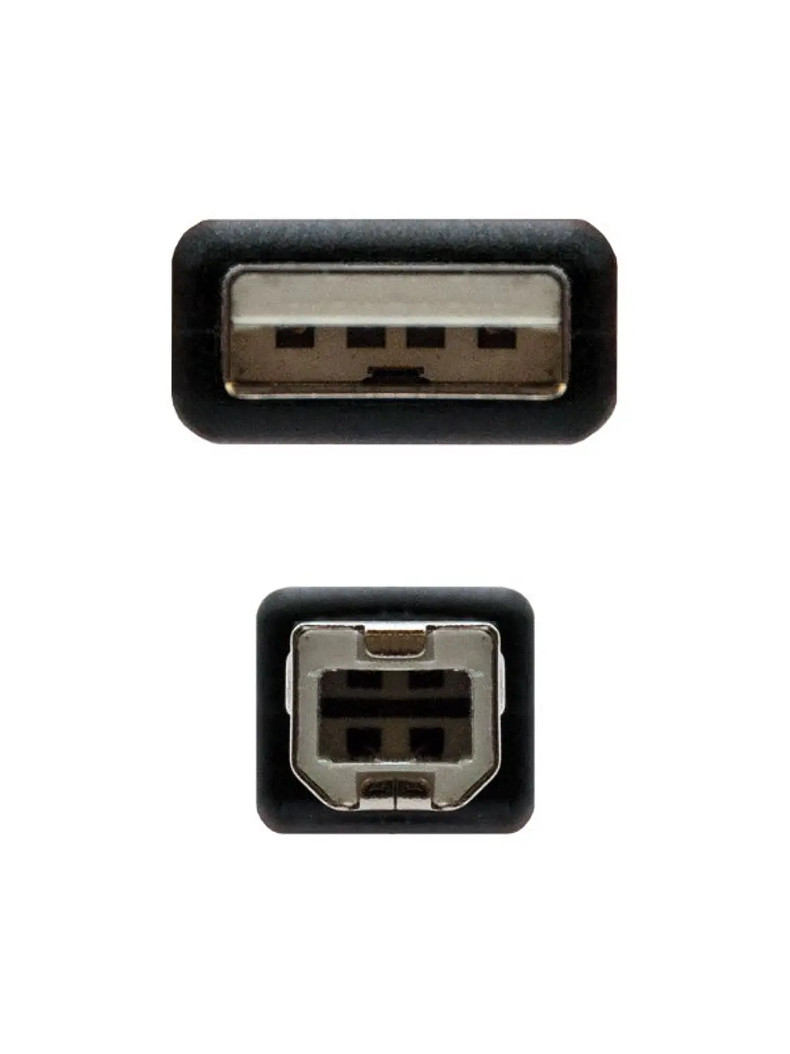 Nanocable Cable USB 2.0 Impresora Tipo A/M-B/M 1 M 3