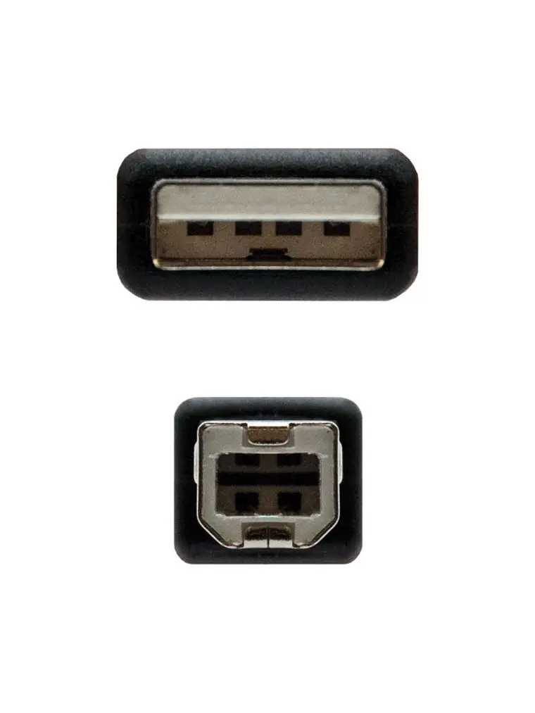 Nanocable Cable USB 2.0 Impresora Tipo A/M-B/M 1 M 3