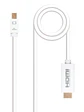 Nanocable Cable Conversor Mini DP/ HDMI 2 M Blanco - Miniatura 1
