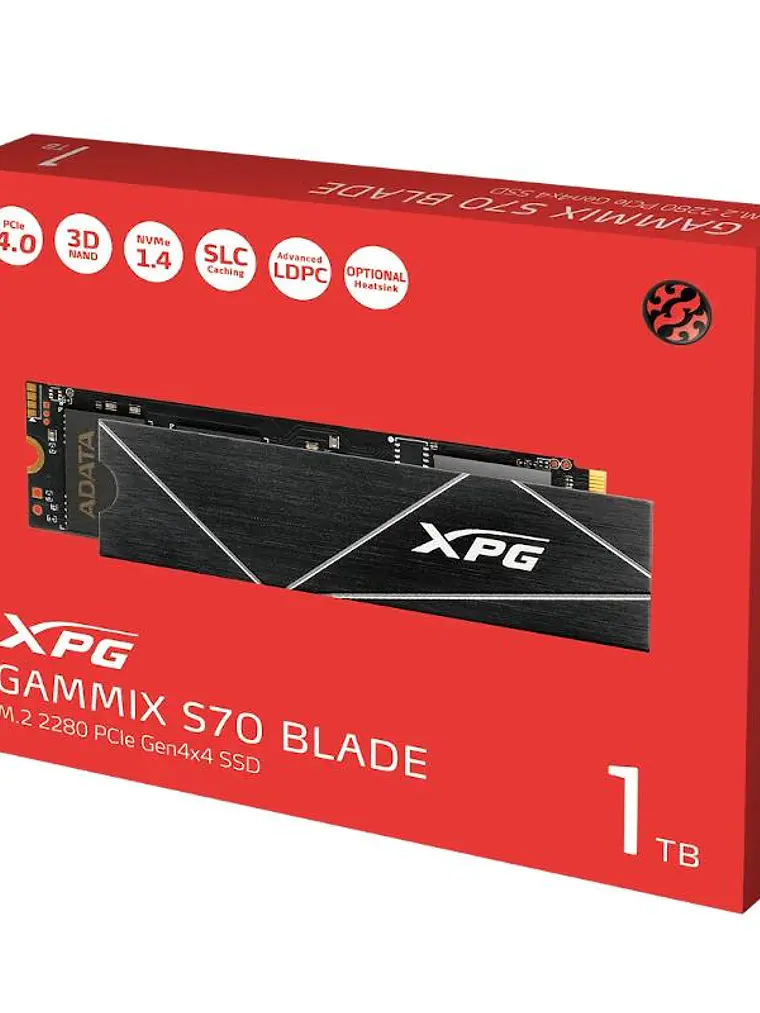 ADATA XPG SSD GAMMIX S70 BLADE 1TB PCIe 4.0 NVMe 3