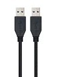 Nanocable Cable USB 3.0, tipo A/M-A/M, Negro, 1m - Miniatura 2