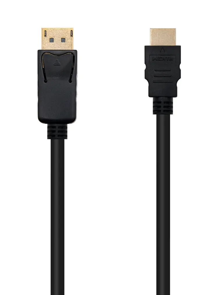 Nanocable Cable Conversor DP a HDMI 2 M Negro 1