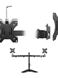 EWENT EW1536 Soporte Sobremesa 2xMonitores 32