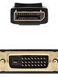 Nanocable Cable Conversor DP a DVI  2 M Negro - Miniatura 3