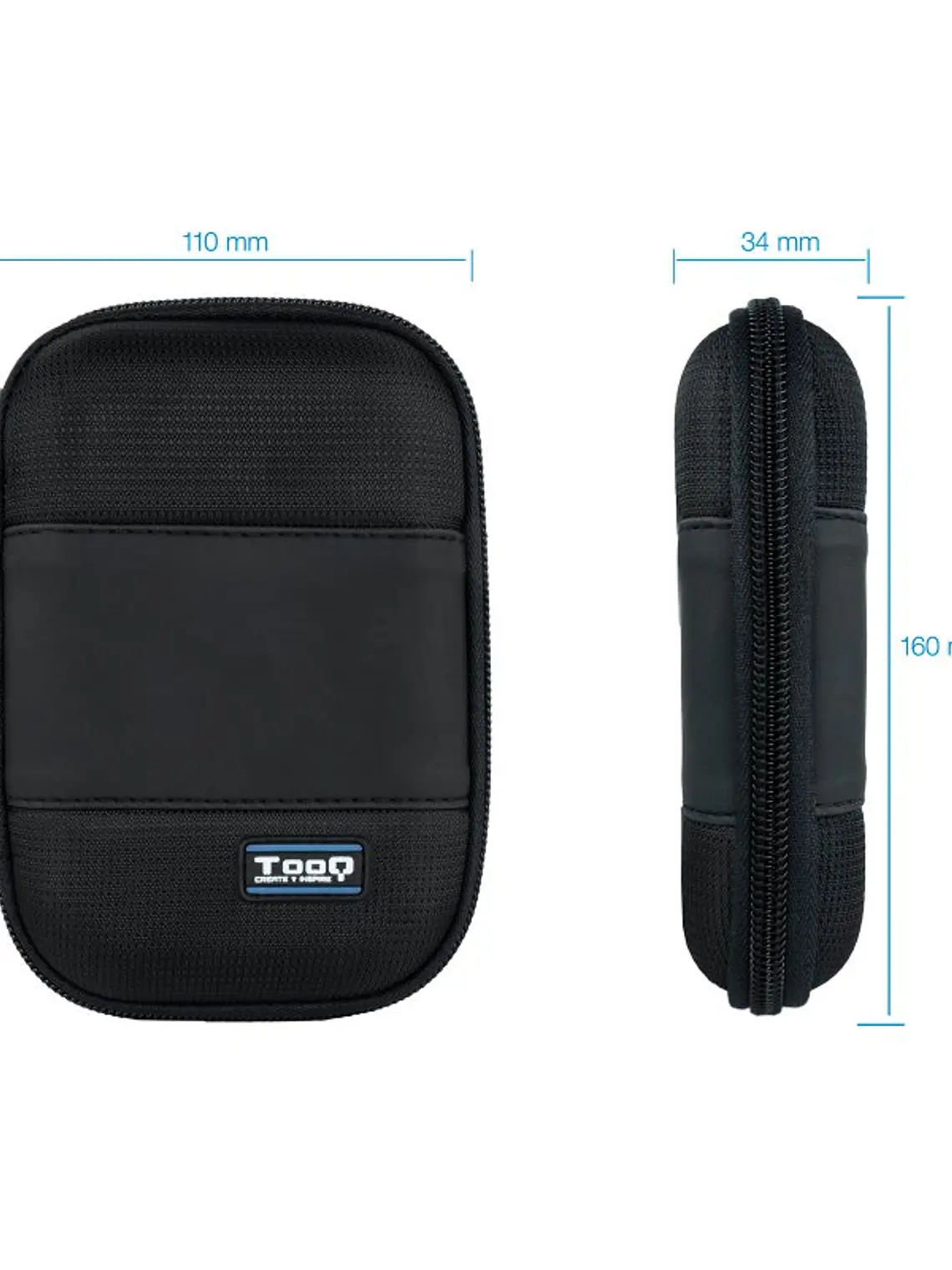 Tooq Funda resistente disco duro de 2,5