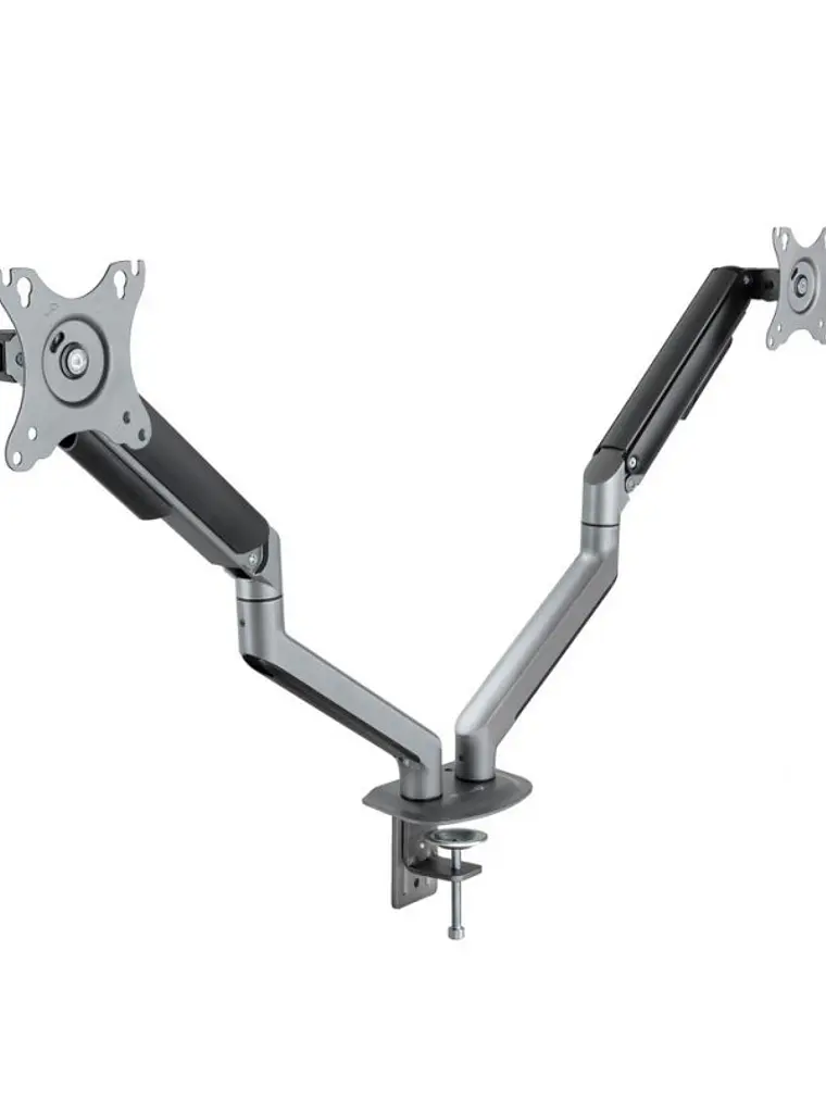 Tooq DB4132TNR-G Soporte mesa 2 monitor/tv 17-32