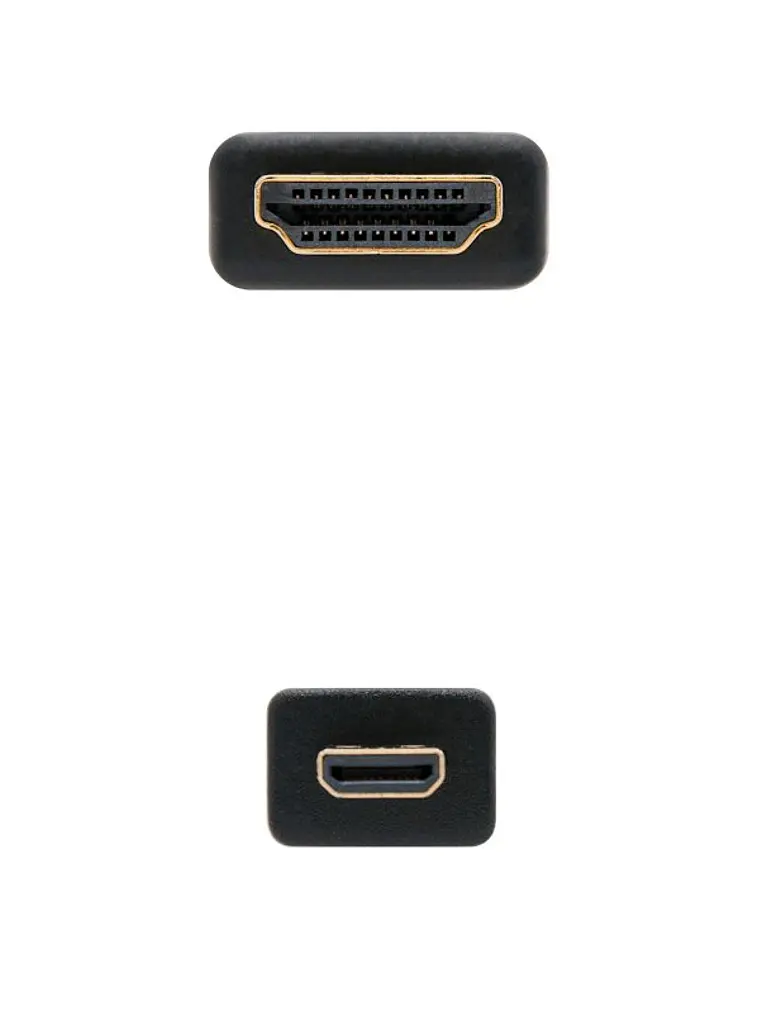 Nanocable Cable Micro HDMI 1.4  A/M-D/M 0.8 M 2