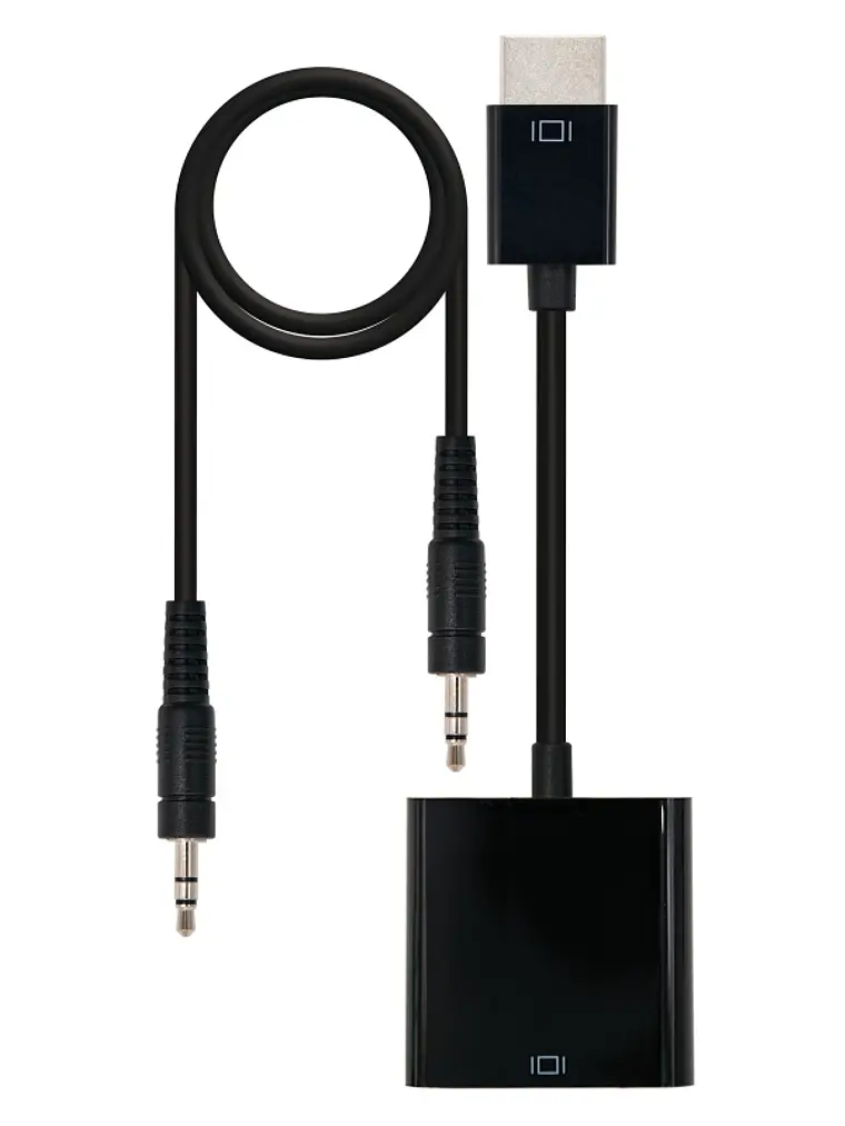 Nanocable Conversor HDMI/SVGA+AUDIO HDMI/M-SVGA/H 1