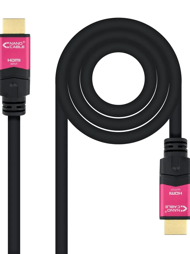 Nanocable Cable HDMI V2.0 4K@60Hz M/M 15m 1