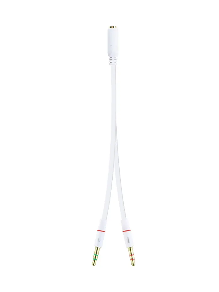 Nanocable Cable Audio Jack 3.5/H 2xJack 3.5/M 20cm 2