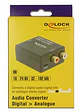 Delock Convertidor de audio Digital Toslink a RCA - Miniatura 3