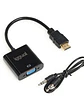 iggual Adaptador HDMI a VGA + audio (3.5 mm) - Miniatura 1