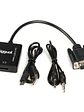 iggual Adaptador VGA a HDMI + audio + microUSB - Miniatura 1