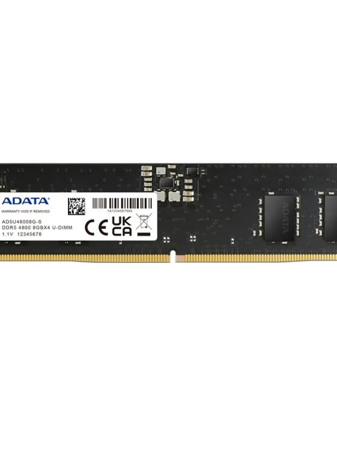 ADATA RAM AD5U48008G-S 8GB 4800Mhz DDR5 1