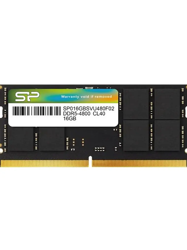 SP MEMORIA DDR5-4800,CL40,SODIMM,16GB SR 1