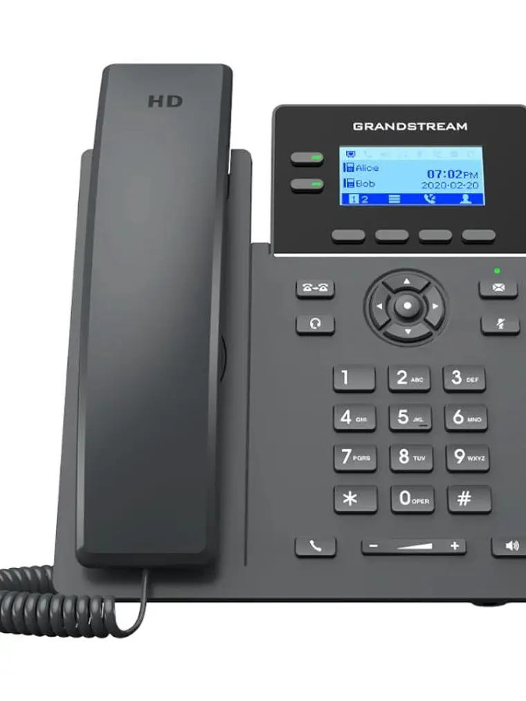 GrandStream Telf IP GRP2602G PoE 2xGb ZTP 2 líneas 1