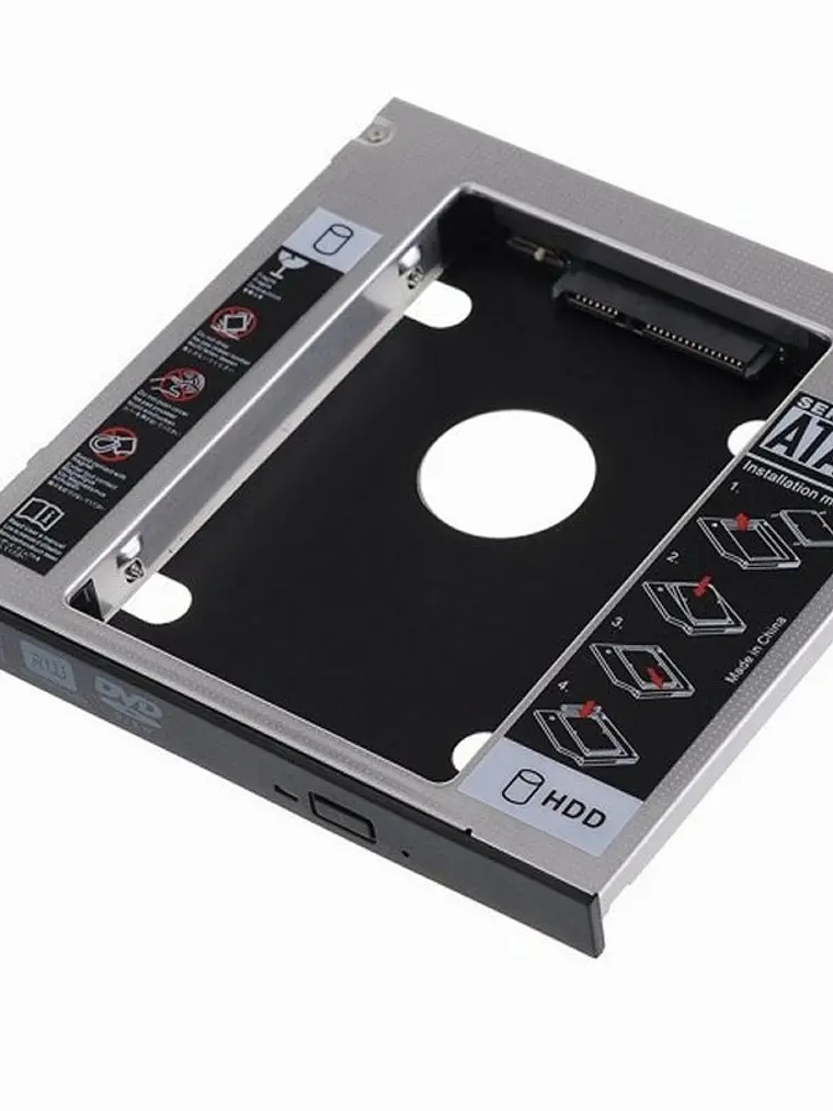 EWENT ADAP.HDD/SSD SATA PARA UNIDAD ÓPTICA 12.7mm 1