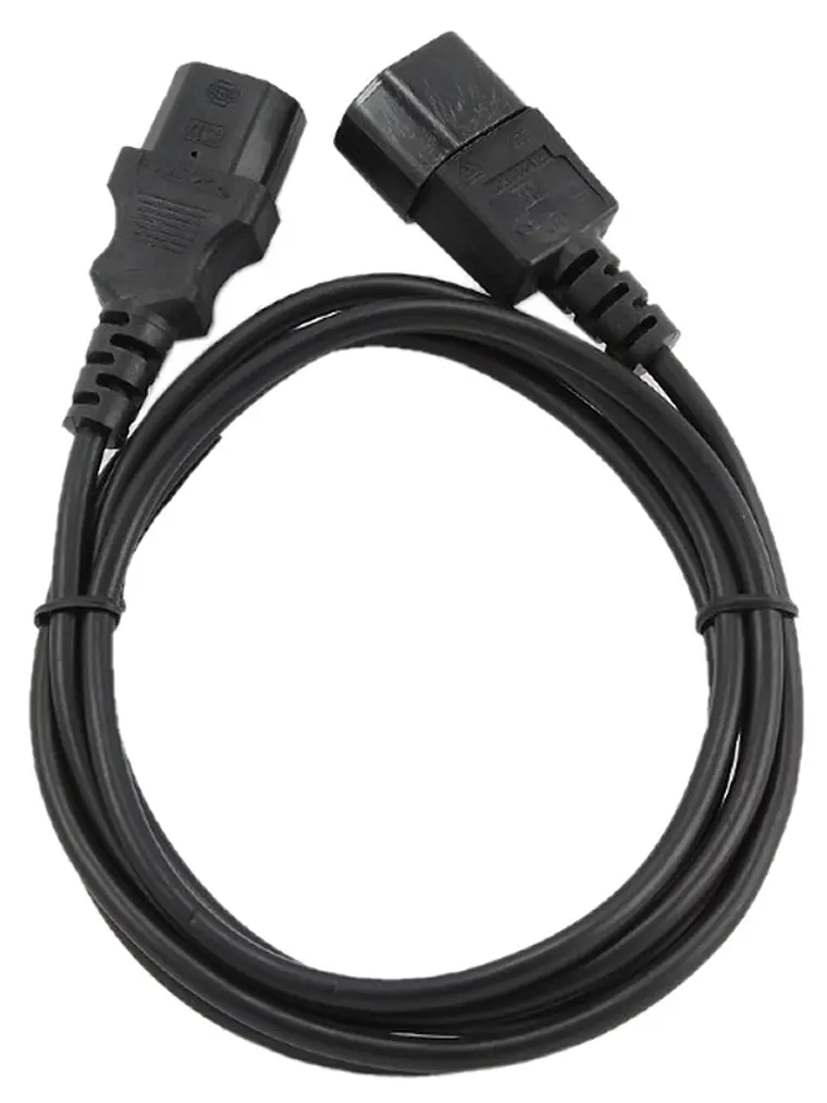 Gembird Cable Alimentación CPU-Monitor 6A 1.8Mts 2