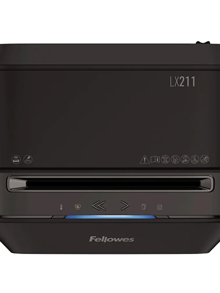 Fellowes Destructora LX211 Negra microcort  2x12mm 4
