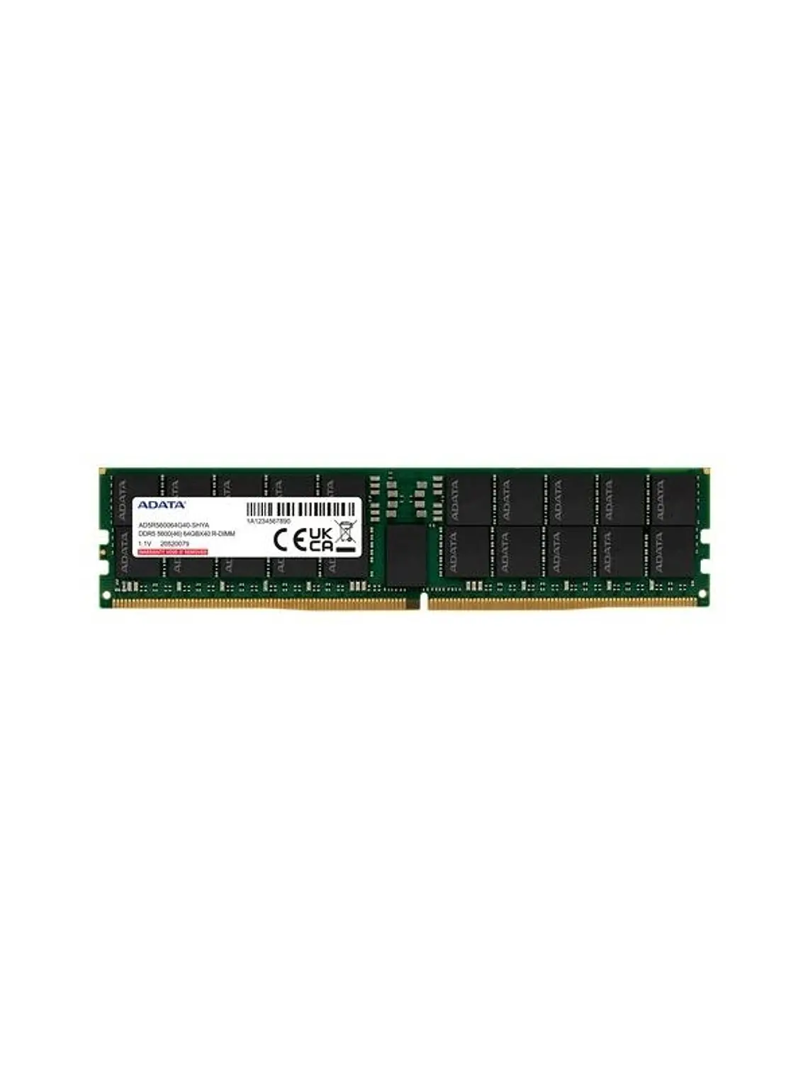 ADATA RAM AD5R560032G20-BHYA 32G 5600M DDR5 RDIMM 1