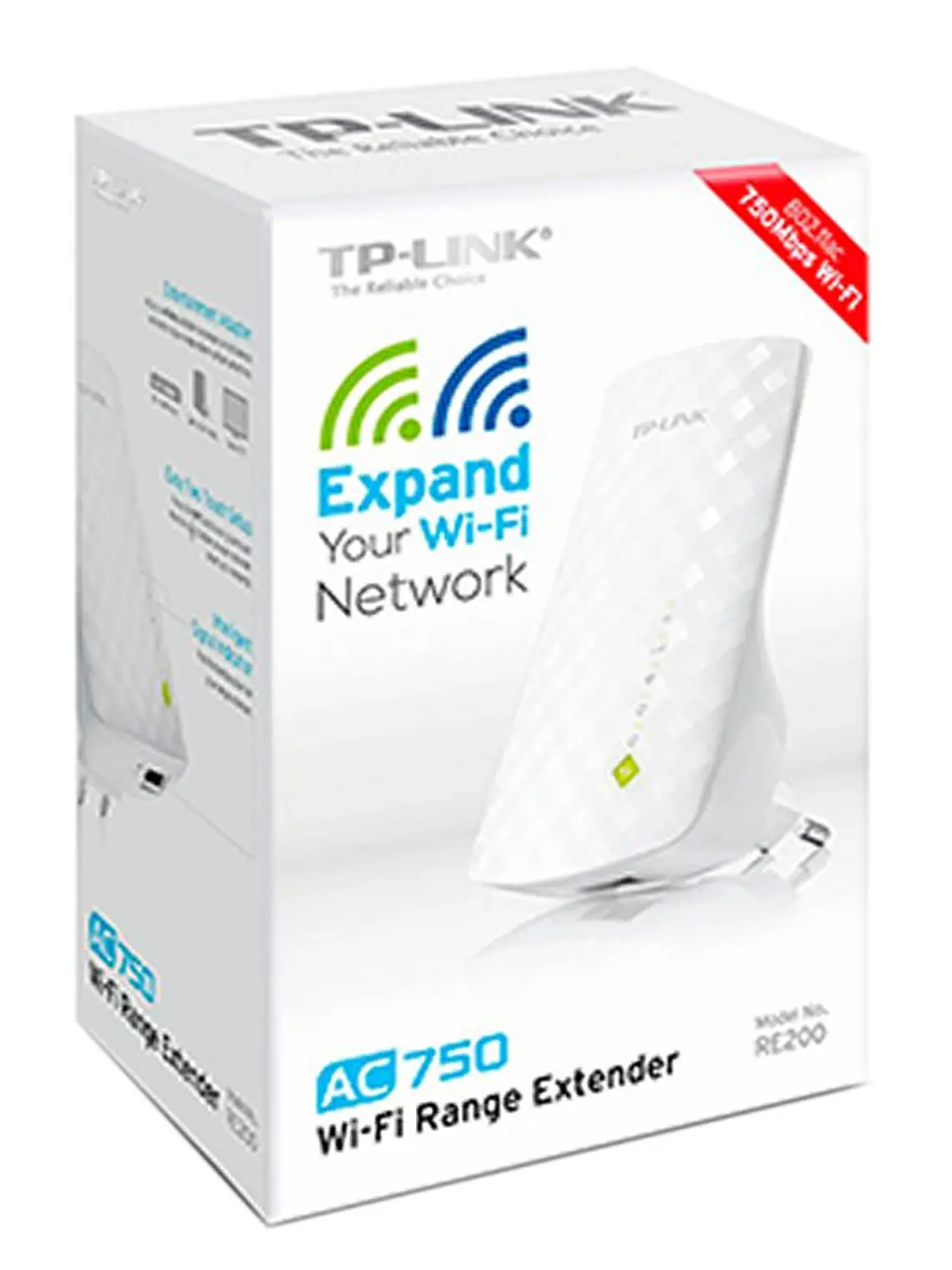 TP-LINK RE200 Repetidor WiFi AC750 4