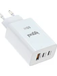 iggual Cargador triple USB-A + 2 x tipo C GaN 65W - Miniatura 1
