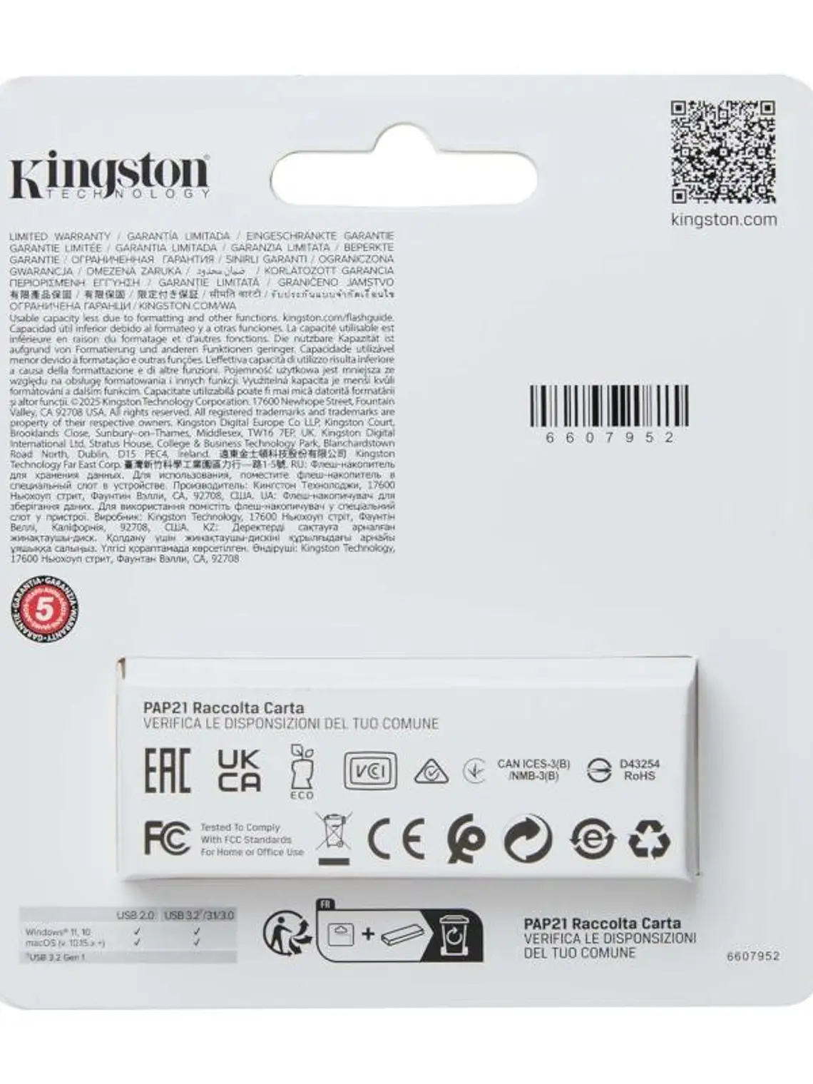 Kingston DataTraveler Exodia S 512GB USB 3.2 Gen 1 4
