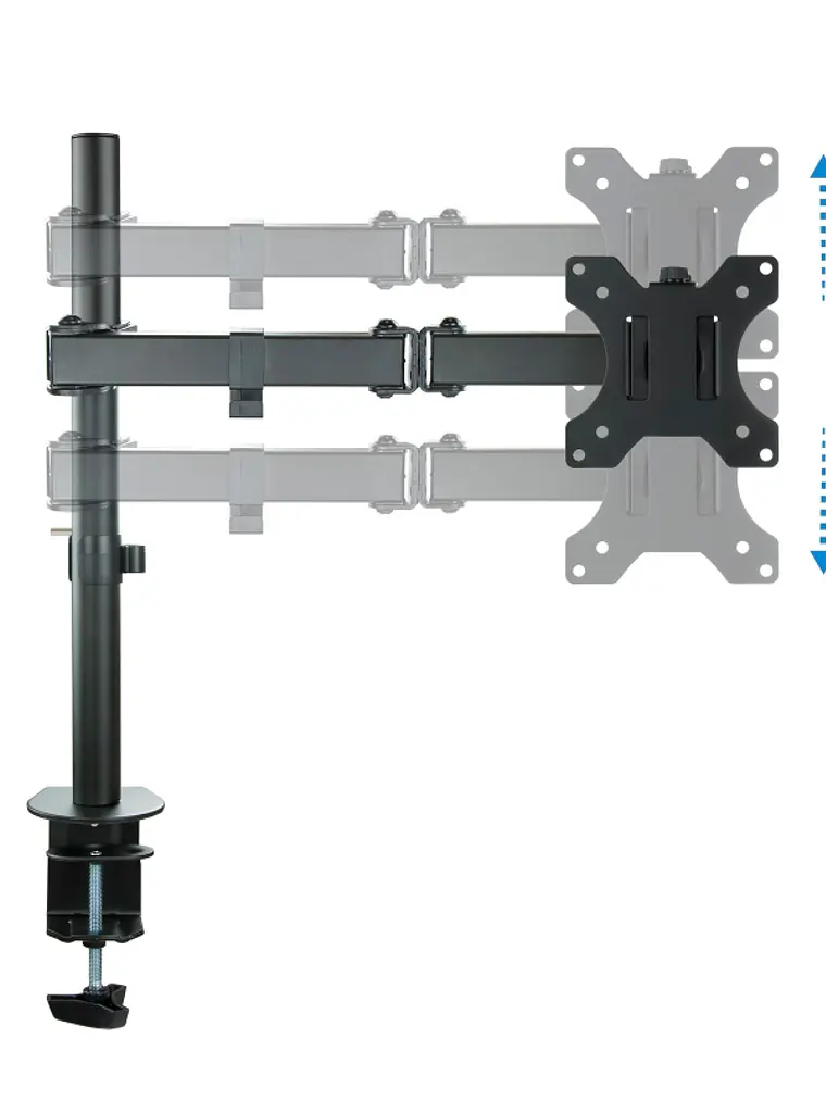 Tooq DB1032TN-B Soporte Monitor Mesa 1Brazo 13-32
