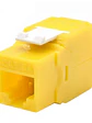 WP Keystone Cat. 6a UTP RJ45/Hembra Amarillo - Miniatura 1