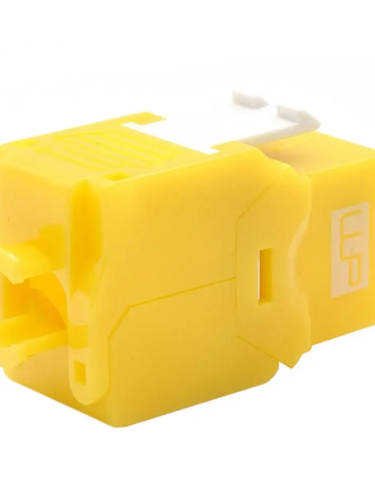 WP Keystone Cat. 6a UTP RJ45/Hembra Amarillo 2