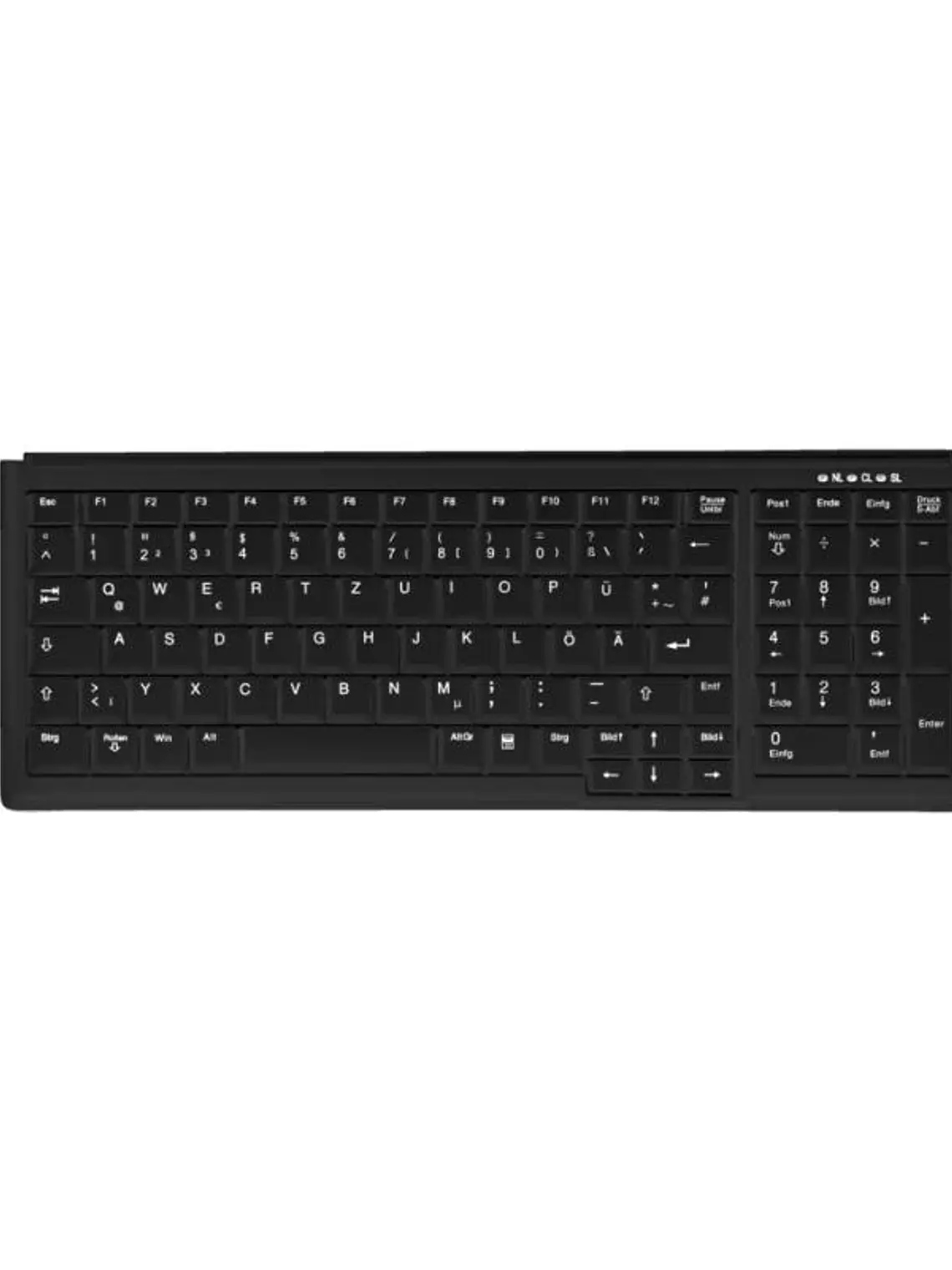 CHERRY AK Teclado pad numérico USB Negro 1