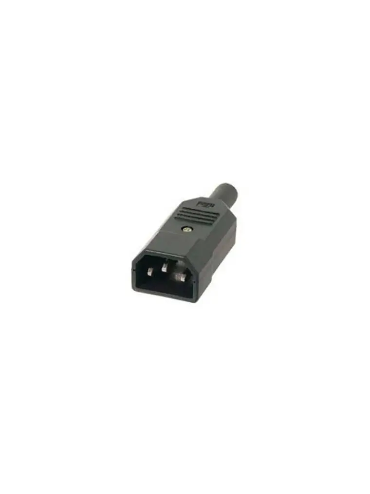 2LAN Conector IEC320 C14 Macho Recto 1