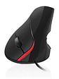 EWENT EW3156 Raton Ergonómico USB Negro - Miniatura 1