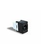 2LAN Conector RJ45 CAT.6 UTP Hembra TOOLESS 180º. - Miniatura 2
