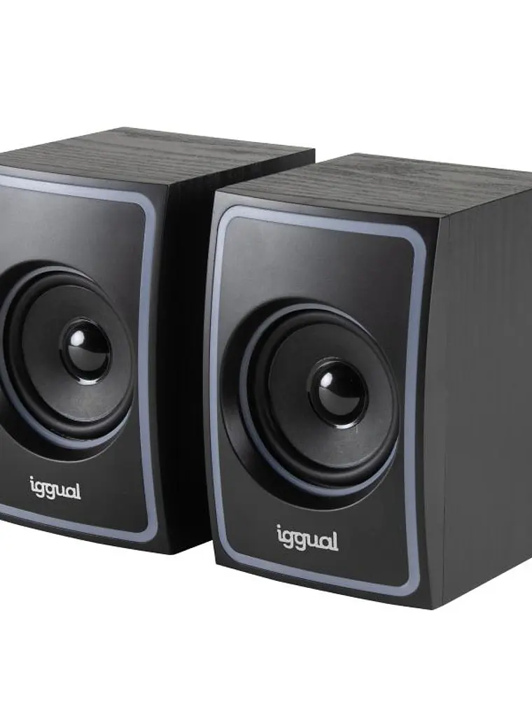 iggual Altavoces 2.0 10W mini-jack + USB Bluetooth 3