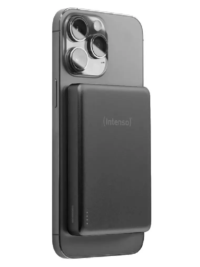Intenso Powerbank MW10000 MagSafe Gris 1