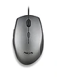 NGS WIRED ERGO SILENT MOUSE + USB TYPE C ADAP GRAY - Miniatura 3