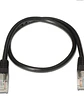 Aisens Latiguillo RJ45 CAT.6 UTP AWG24 negro 0.5m - Miniatura 2
