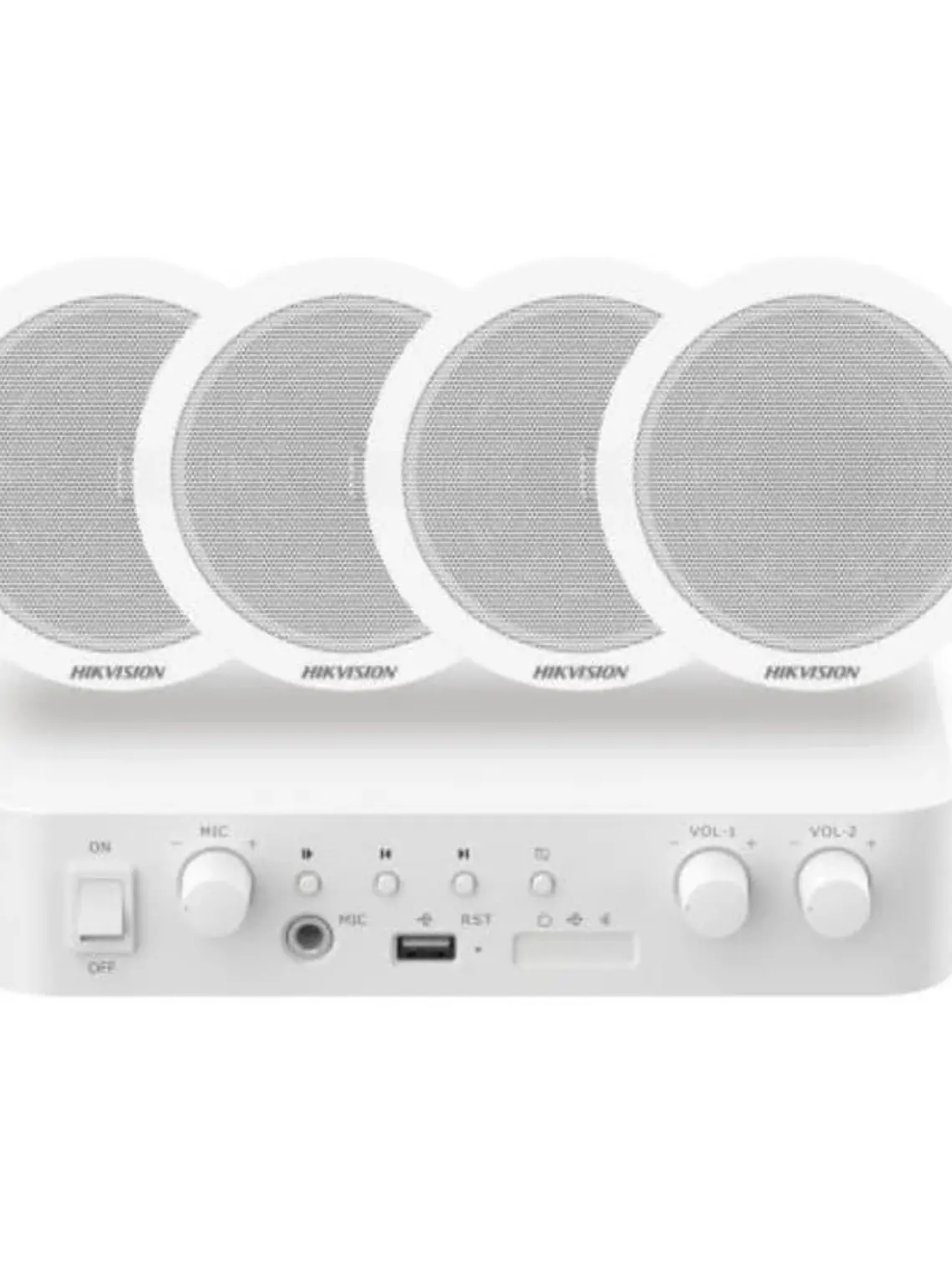 Hikvision DS-QAE1KA80206-4 Kit 1xAmpl 4xAlta Techo 1