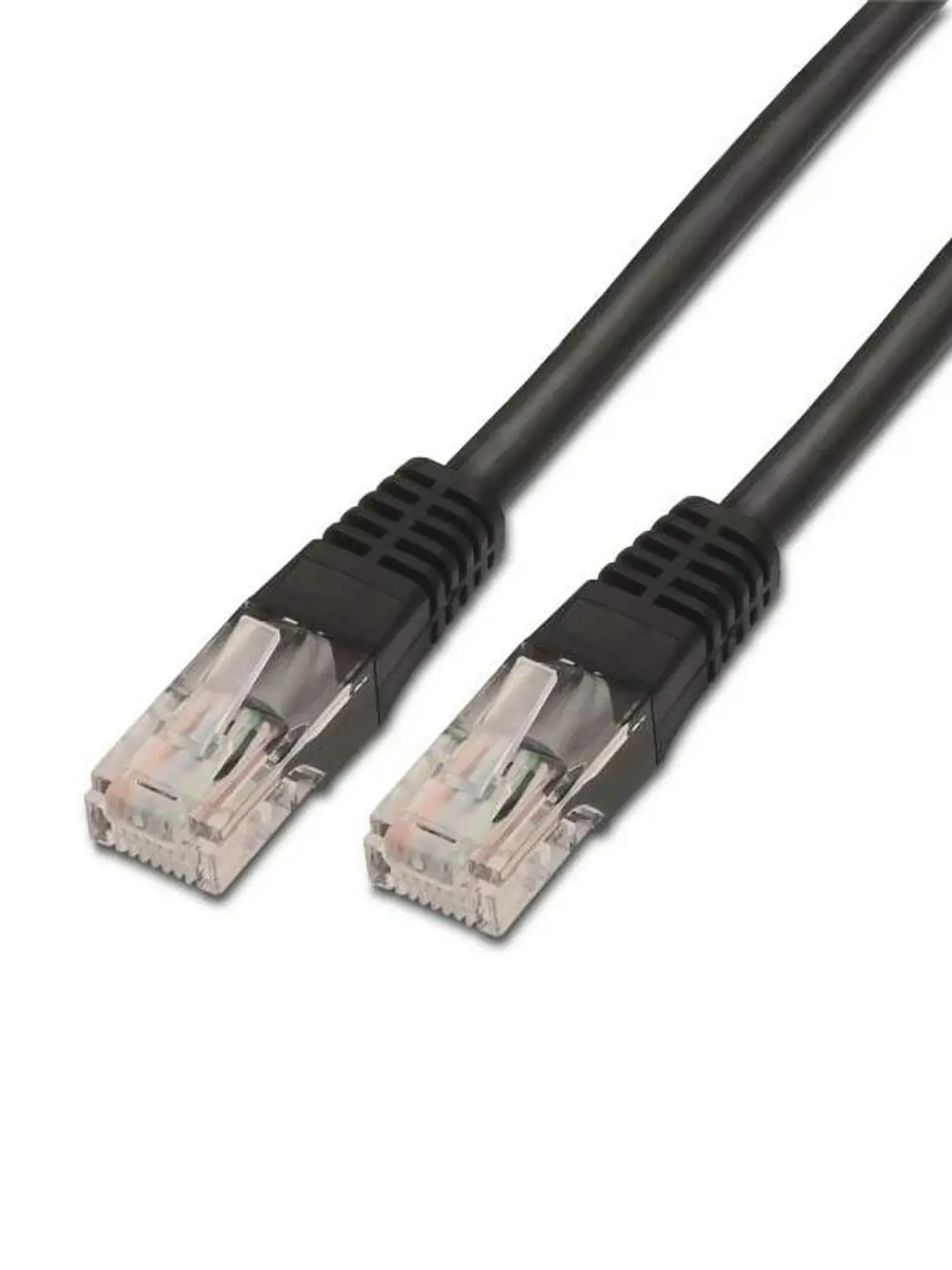Aisens Latiguillo RJ45 CAT.6 UTP AWG24 negro 3.0m 1