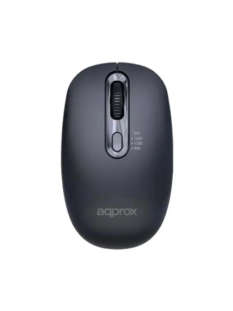 APPROX Ratón inalámbrico APPXM200 2.4GHZ Negro 2