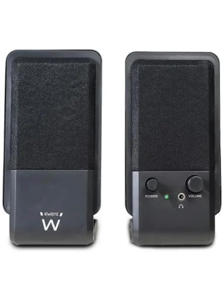 EWENT ALTAVOCES 2.0 JACK 3.5mm carga USB 1