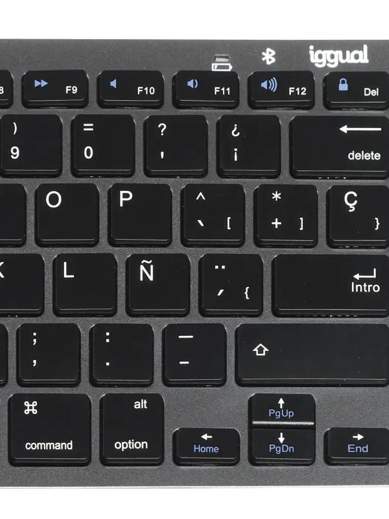 iggual Teclado Bluetooth Slim TKL-BT negro 2 canal 4
