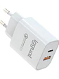 iggual Cargador doble USB QC3.0 + tipo C PD 20W - Miniatura 1