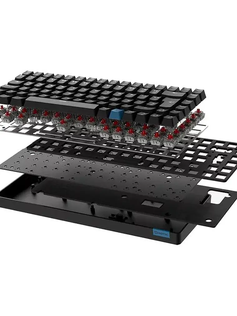 Hiditec teclado Gaming GM1K Switches red 4