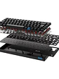 Hiditec teclado Gaming GM1K Switches red - Miniatura 4