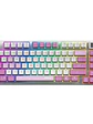 Msi Teclado FORGE GK600 TKL W VIOLET ES BT - Miniatura 1
