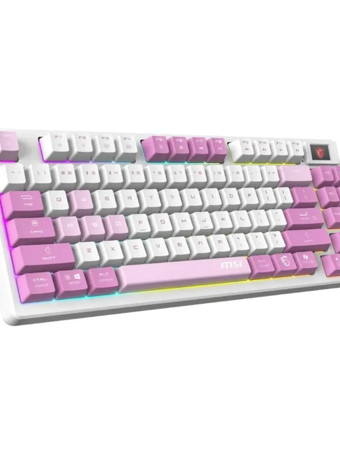 Msi Teclado FORGE GK600 TKL W VIOLET ES BT 2